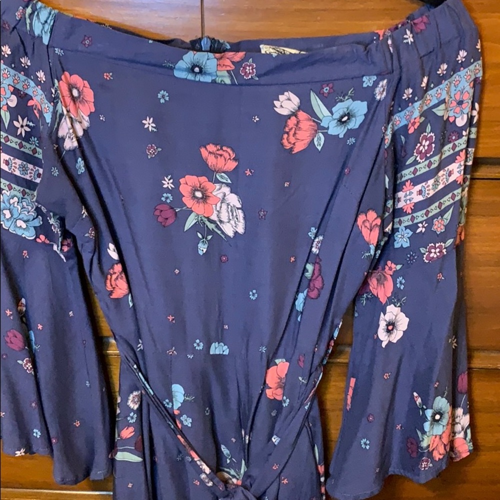Lavender Boho Romper